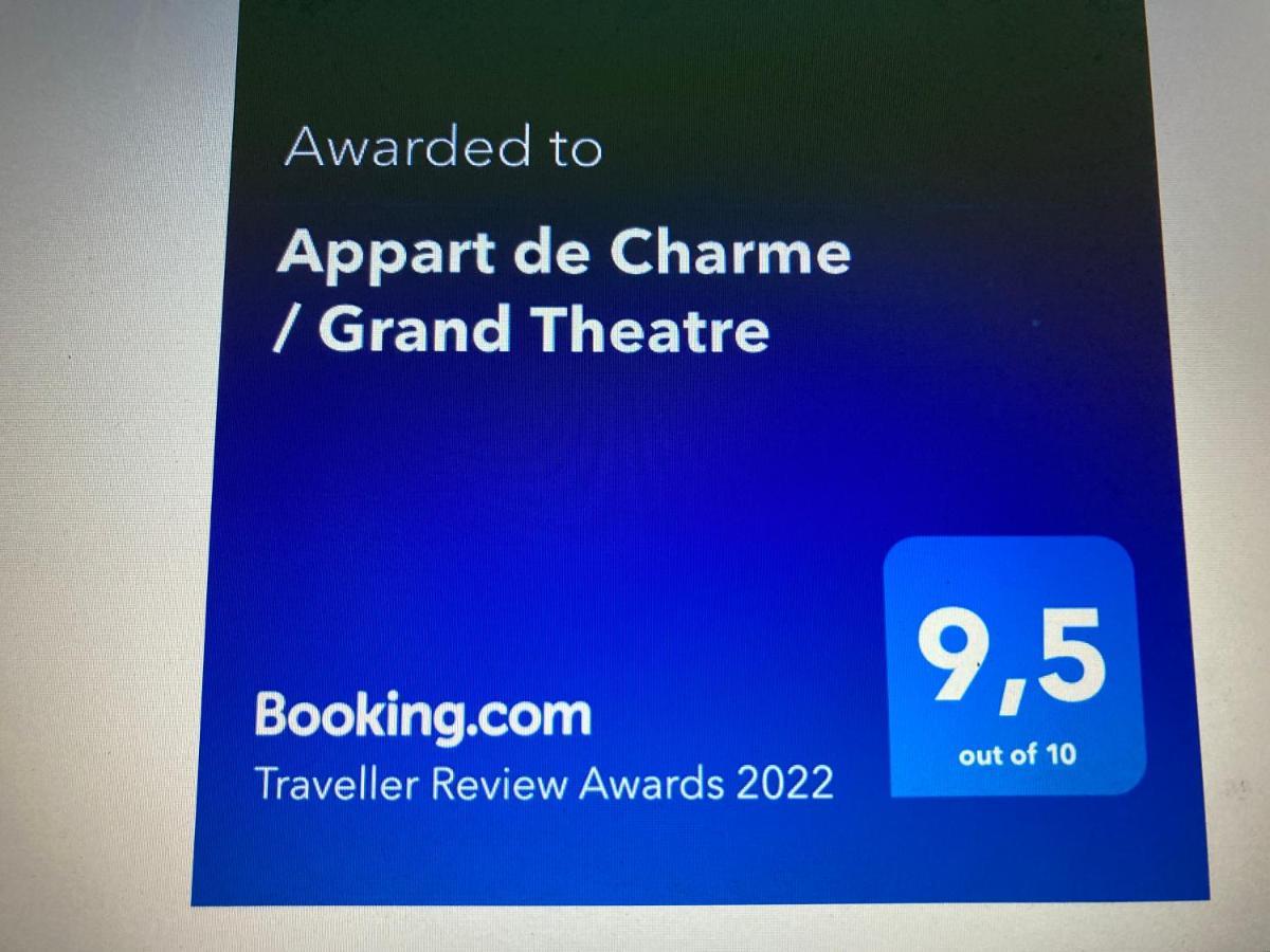 Appart De Charme / Grand Theatre Bordeaux Exterior foto